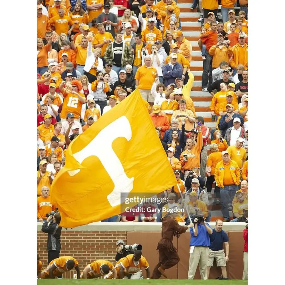 NWOT Colosseum Athletics NCAA Tennessee Volunteers Gray OHT USA Hoodie Youth M - Picture 10 of 10